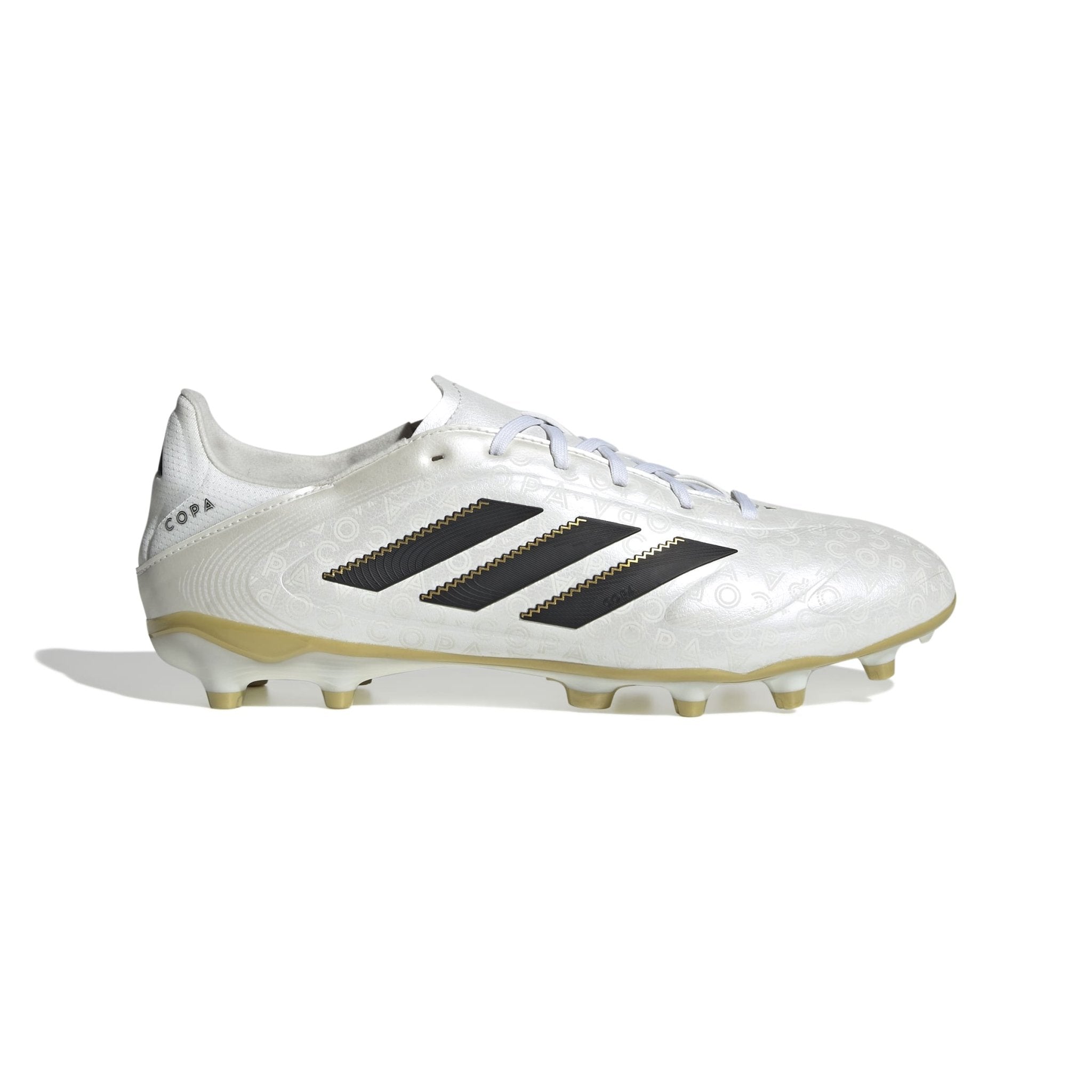 adidas Copa Pure 3 League Firm/Multi - Ground Boots White/Black/Gold - Best Buy Soccer